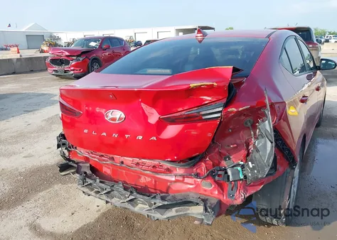 2019 Hyundai Elantra Sel из США, поврежденный, VIN KMHD84LF0KU888631